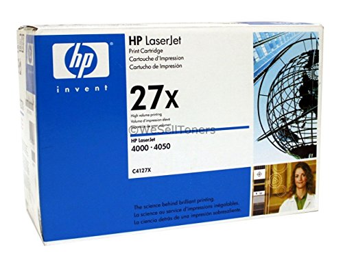 Toner Black 27X /LJ4000/4050/10K C4127X HP - Fournitures Bureau Amazon Allemagne à 14.02€