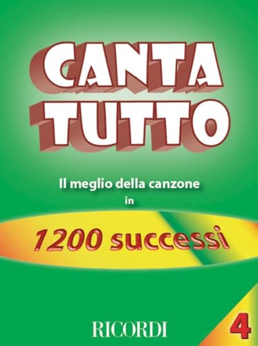 Cantatutto Il Meglio Della Canzone In 1200 Successi - Bon plan à 4.08€