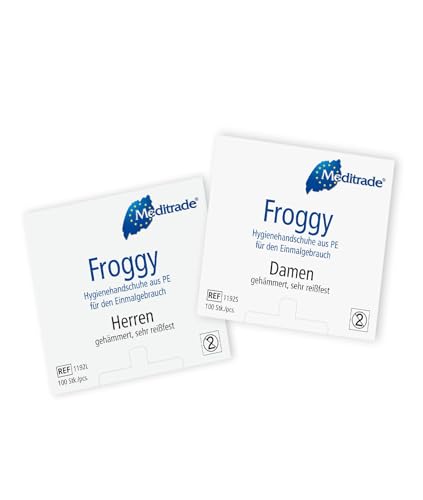 Froggy PE Higiene Guantes Hombre de 100 unidades, pantalla... - Bon plan à 4.48€