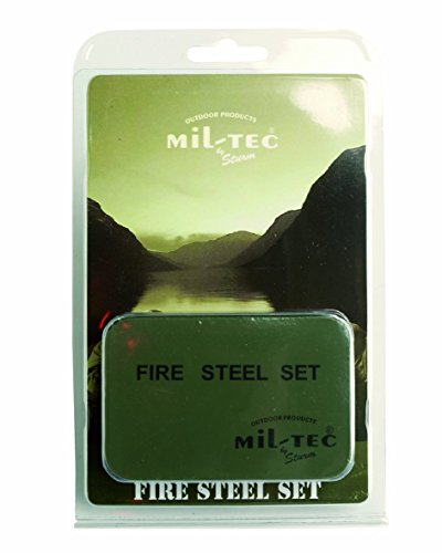 Mil-Tec Acero al fuego-15275000 Oliva Talla única - Amazon Espagne à 9.77€