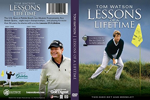 Tom Watson "Lessons of a Lifetime" 2 - disc DVD Set - Bricolage & Outils Amazon Royaume-Uni à 21.59€