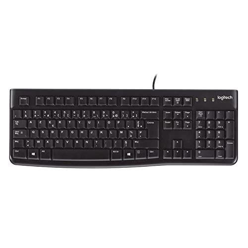 Logitech K120 Clavier Filaire pour Windows, USB... - Tech & Electronics Amazon France à 20.96€