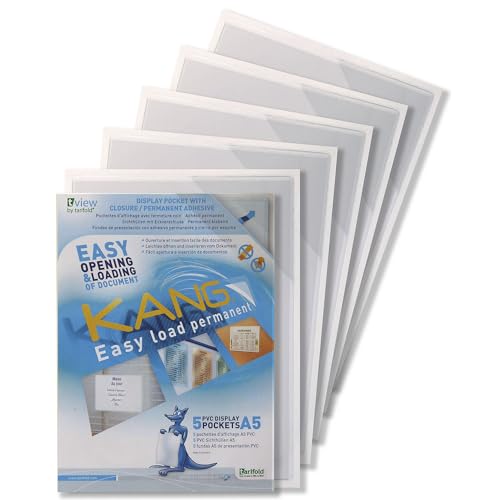 TARIFOLD 948941 Set mit 5 Schutz Kang Kleberückseite mit... - Fournitures Bureau Amazon Allemagne à 6.05€