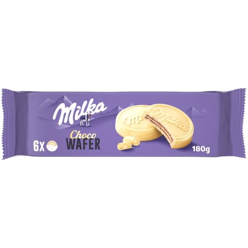 Milka Choco Wafer Galleta Barquillo Cubierto de Chocolate... - Épicerie Amazon Espagne à 1.00€