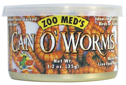 Zoo Med Can o' Worms, 35g - Animalerie Amazon Italie à 16.81€