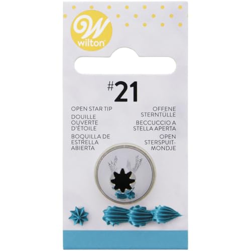 Wilton Numero21 Boquilla Decoración, Acero Inoxidable... - Bon plan à 1.90€