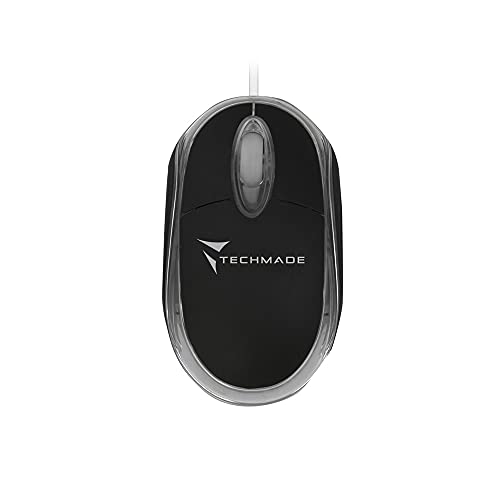 TECHMADE Mini Souris Optique USB 800 DPI Noir - High-Tech & Électronique en promo à 8.45€