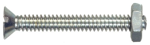 The Hillman Group 7761 Flat Head Slotted Machine Screw with... - Home & Kitchen Amazon UK à 4.66€