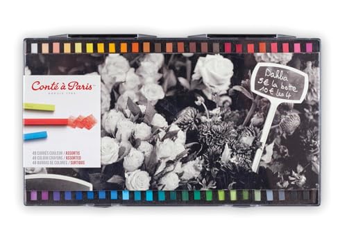 Conte a Paris color Carre Crayons - Assorted colors (Pack... - Auto & Motorcycle Amazon UK à 15.62€