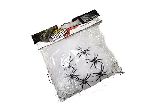 Ragnatela con 6 ragni - 20 grammi - High-Tech & Électronique Amazon Italie à 4.36€