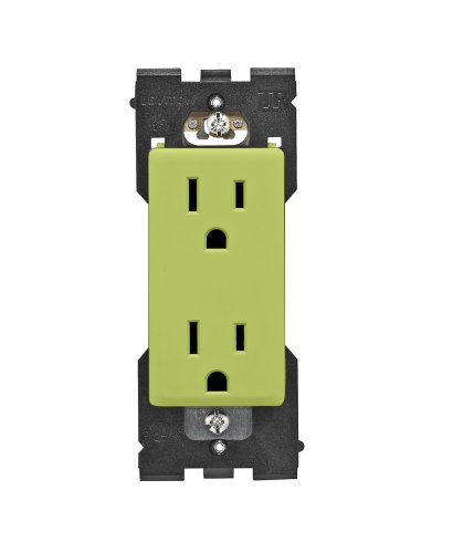 Leviton RER15-GS Renu Tamper-Resistant Outlet, 15-Amp... - Maison & Cuisine en promo à 10.38€