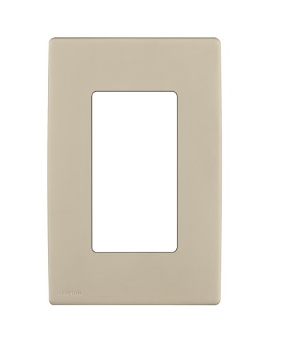 Leviton Renu One-Gang Screwless Snap-On Wallplate... - Bricolage & Outils Amazon France à 9.70€