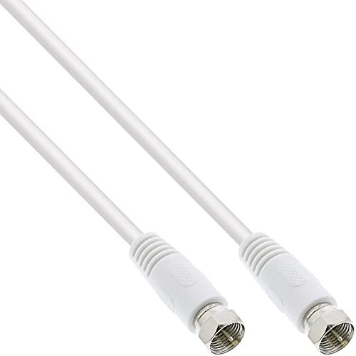 InLine 69350 cavo coassiale 0,5 m F SAT Bianco - High-Tech & Électronique Amazon Italie à 7.01€