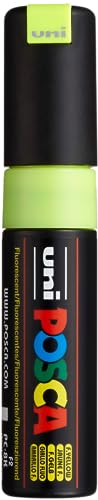 Uni-Ball Posca Broad Chisel Tip Marker - Fluorescent Yellow - Sports & Fitness Amazon Royaume-Uni à 2.40€