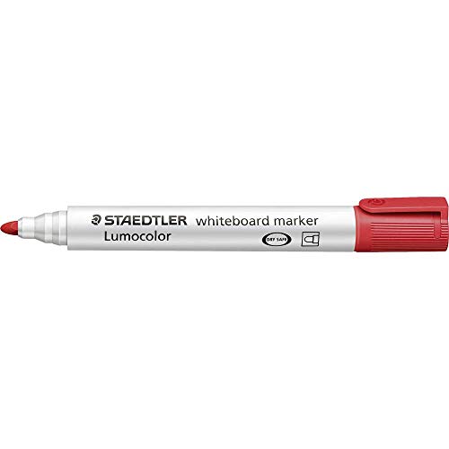 STAEDTLER 351-2 Whiteboard-Marker Lumocolor, Rot, 1 Stück - Amazon Royaume-Uni à 2.39€