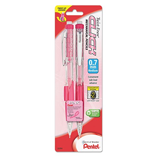 Pentel PD277TBP2P-BC Crayon automatique effaçable à spirale... - Fournitures Bureau Amazon France à 16.12€