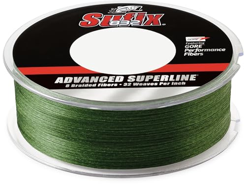Sufix 832 geflochtene Schnur - 500 Yards (grün, 36,3 kg) - Amazon Germany à 27.60€