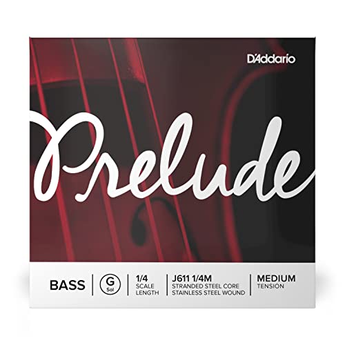 D'Addario J611-1/4M Stainless Steel Prelude Kontrabass... - Bricolage & Outils Amazon Allemagne à 14.00€