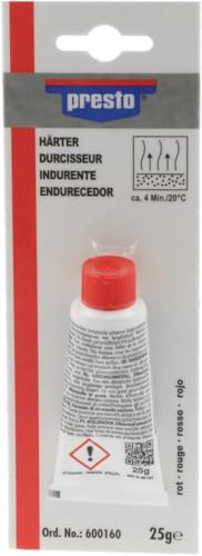 presto 600160 Durcisseur rouge sous blister 25 g en promo à 3,41€ (-52%) sur Amazon FR