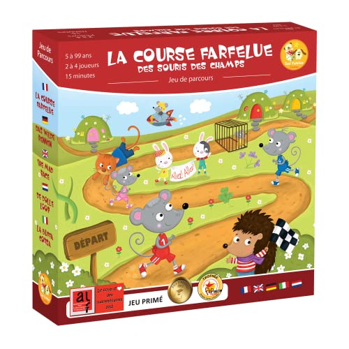 Zoe Yateka - La Course farfelue des Souris des Champs - Jeu... - Jouets & Jeux en promo à 15.91€