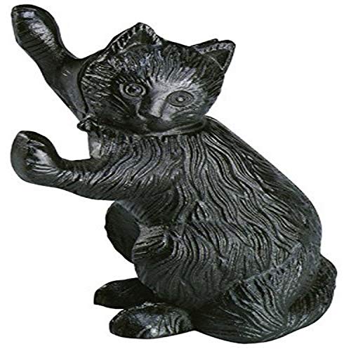 Fallen Fruits Stretching Cat Door Stop, 8.375" H, Black - Maison & Cuisine Amazon Royaume-Uni à 33.34€