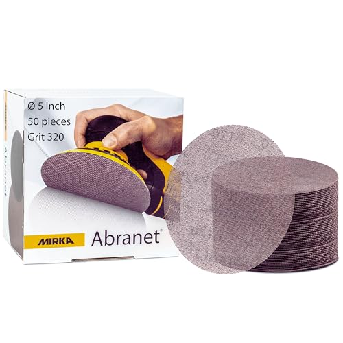 Mirka 9A-232-320 Abranet 5" 320 Grit Mesh Abrasive Dust... - Maison & Cuisine Amazon Royaume-Uni à 28.48€