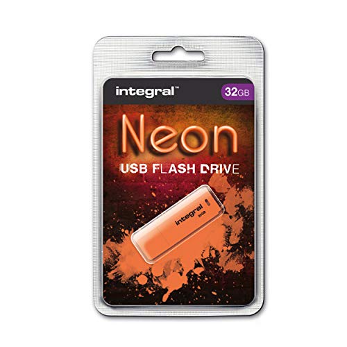 Integral Neon Orange Chiavetta USB 32 Giga - Flash Drive... - High-Tech & Électronique Amazon Italie à 8.37€