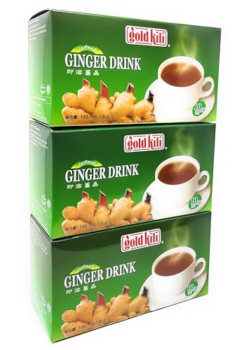 GOLD KILI Instant Ingwer Getränk 10x 18g Ginger Drink - High-Tech & Électronique Amazon Allemagne à 1.99€