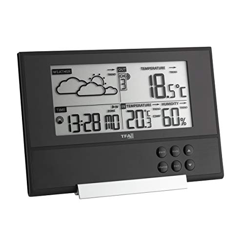 TFA-Dostmann Station météo radiopilotée numérique 35.1107 en promo à 30,95€ (-59%) sur Amazon FR