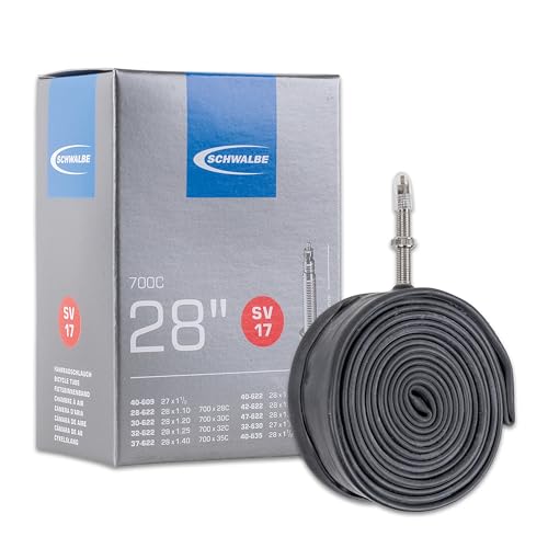 Schwalbe Bicycle Tube - 40mm Presta/French (700 x 28-45... - Sports & Fitness Amazon Italie à 5.99€