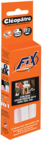Cléopâtre - PO12REF – Klebepatronen für Cléo'GUN FIX, für... - Bricolage & Outils Amazon Allemagne à 6.53€