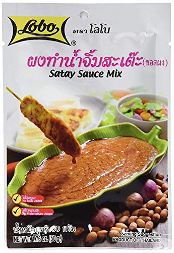 LOBO Saté Saucenmischung 50g Satay Sauce Mix [Sateé Sauce... - Épicerie Amazon Allemagne à 0.99€