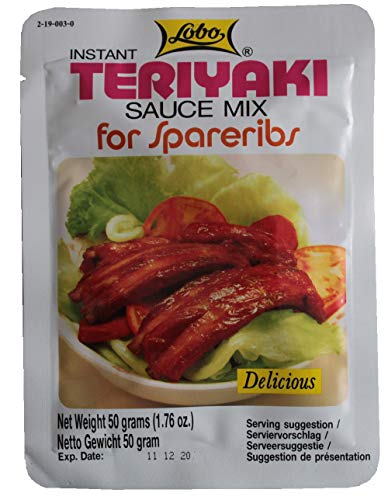 Teriyaki Marinade für Spareribs (Schälrippen) Lobo 50g - High-Tech & Électronique Amazon Allemagne à 0.99€
