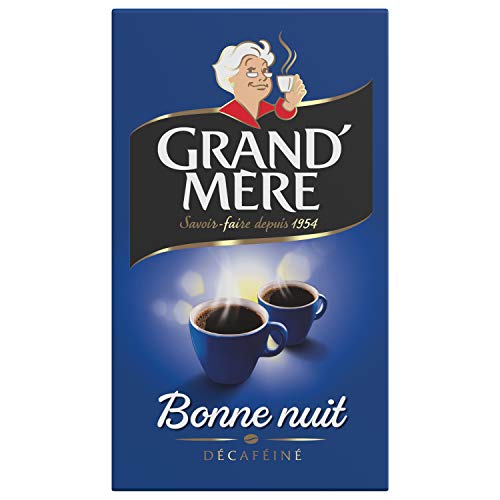 Grand Mère Café Moulu Décaféiné Bonne Nuit 250G - Épicerie Amazon France à 3.83€