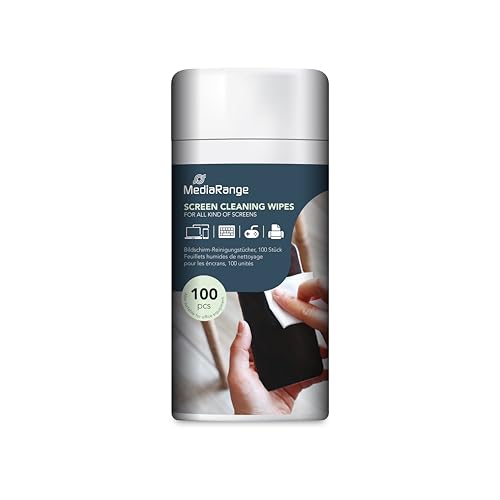 MediaRange MR720 Lot de 100 lingettes de nettoyage pour... - Tech & Electronics Amazon France à 12.59€