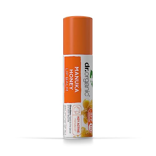 Dr. Organic Manuka Honey Lip Balm SPF15 5.7ml - Beauté & Parfums Amazon France à 8.70€