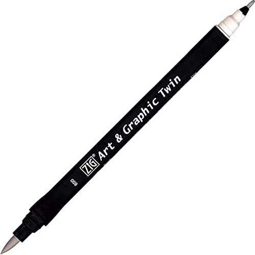 Kuretake Zig Kunst und Graphic Twin Tip Bürste Marker 800... - Nouvelle promo Amazon à 3.82€