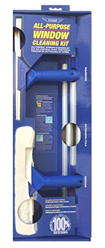 Ettore 17050 Fensterreinigungssatz mit Tele Stange - Maison & Cuisine Amazon Allemagne à 20.26€
