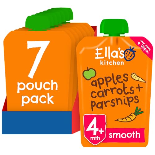 Ella's Kitchen, Stage 1 From 4 Months Organic Carrot Apple... - Maison & Cuisine en promo à 4.41€