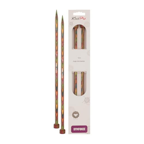 KnitPro Symphonie - Ferri Diritti da Maglia, 8,0 mm, 30 cm - Amazon Italy à 16.35€