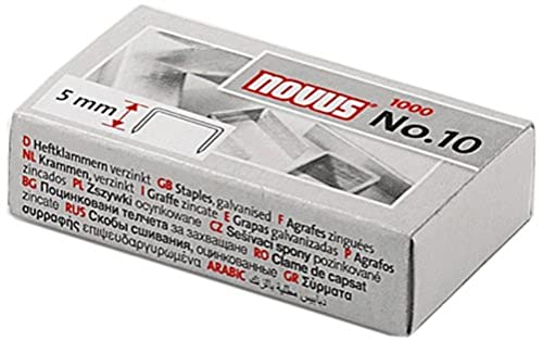 Novus 040-0003 HK NO.10 a 1000 Stk.(040-0003) - Fournitures Bureau Amazon Allemagne à 1.35€
