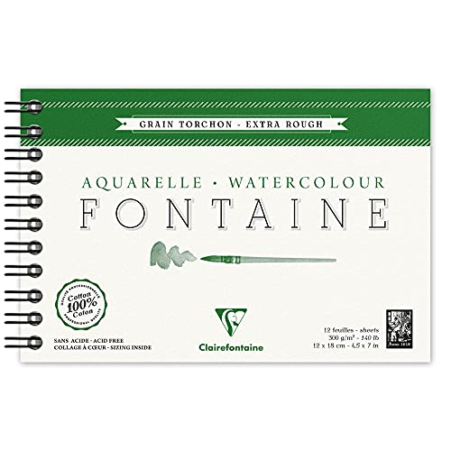 Clairefontaine 96319C Aquarellblock Fontaine (mit... - Maison & Cuisine en promo à 10.73€