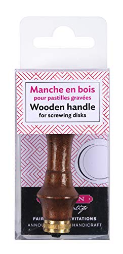 Jacques Herbin 40740T - A Wooden Handle for Screw Discs &... - Nouvelle promo Amazon à 3.57€