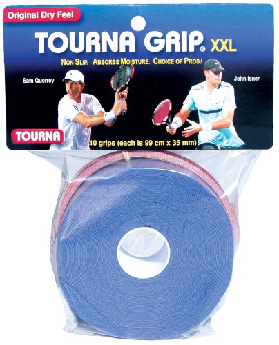 Tourna Grip XXL Dry Feel Tennisgriff (10 Stück) - Sports & Fitness Amazon Allemagne à 16.32€
