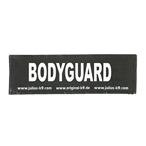 Julius-K9 162LR-G-31659 Klettaufschrift, Bodyguard, schwarz - Animalerie Amazon Allemagne à 3.59€
