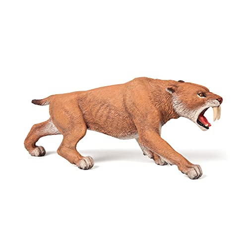 Papo - Realistic Smilodon Figure - Ages 3+ - Prehistory... - Toys & Games en promo à 17.28€