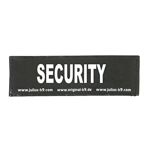 JULIUS K-9 Klettaufschrift, Security, klein, Schwarz - Erreur de prix -74% à 2.00€