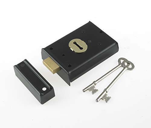 YALE P402 Rimlock Black Finish 62 X 76mm - Auto & Moto Amazon Allemagne à 17.31€