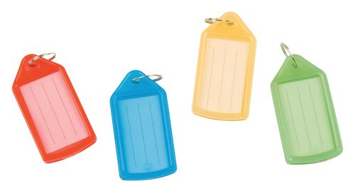 Q-Connect Schlüsselanhänger Medium, 40 Stück, Mehrfarbig - Bricolage & Outils Amazon Allemagne à 7.42€