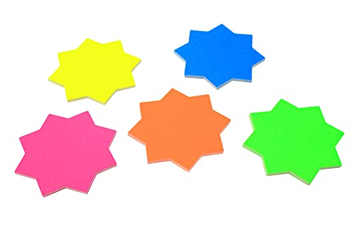 Bright Ideas Fluorescent Stars. Flash Stars Size 3” Inch... - Animalerie Amazon Royaume-Uni à 2.69€